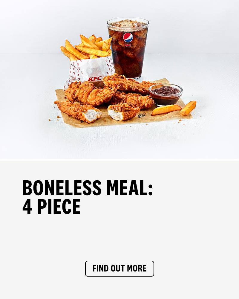 Kfc meals for deals one