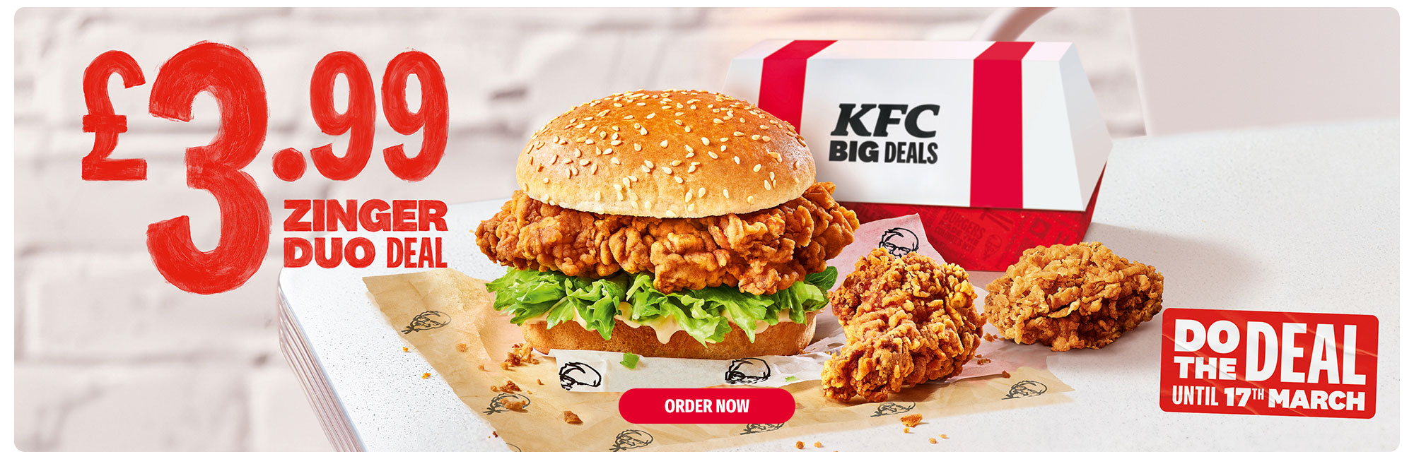 KFC - Zinger duo burger