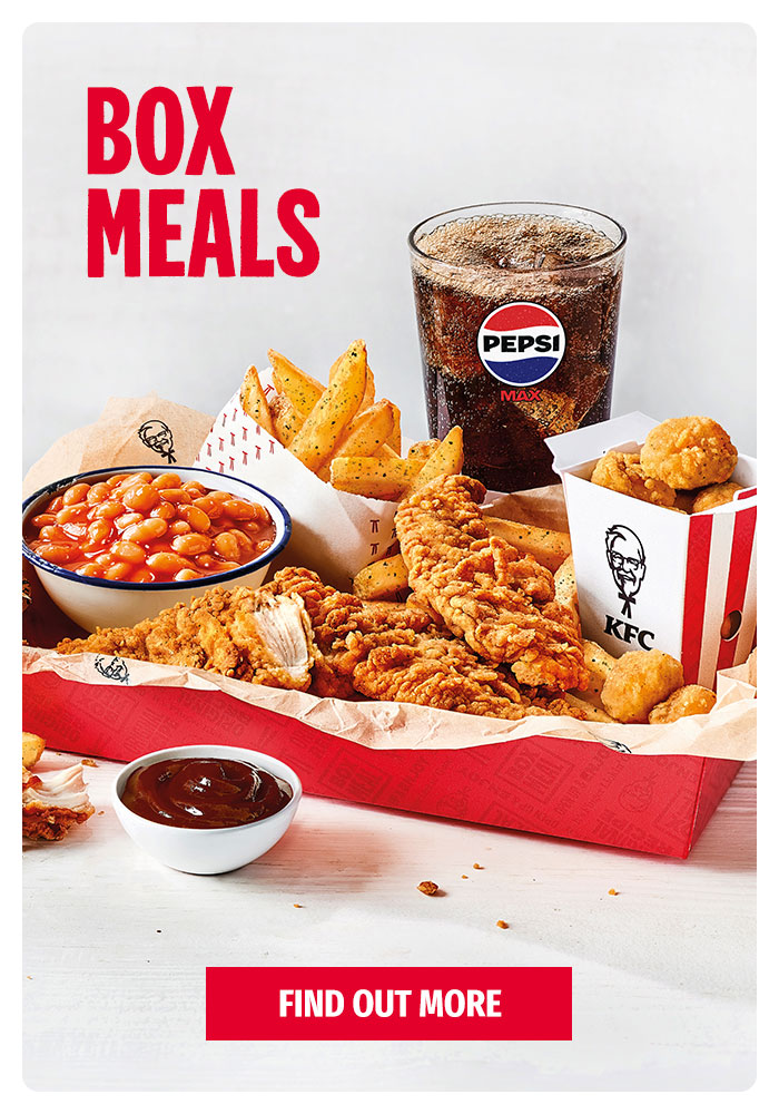KFC Our Menu