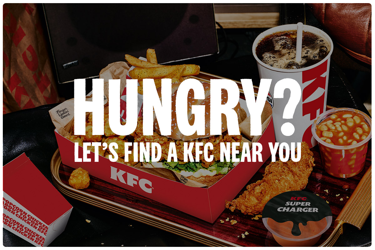 Hungry? Let's find a KFC near you