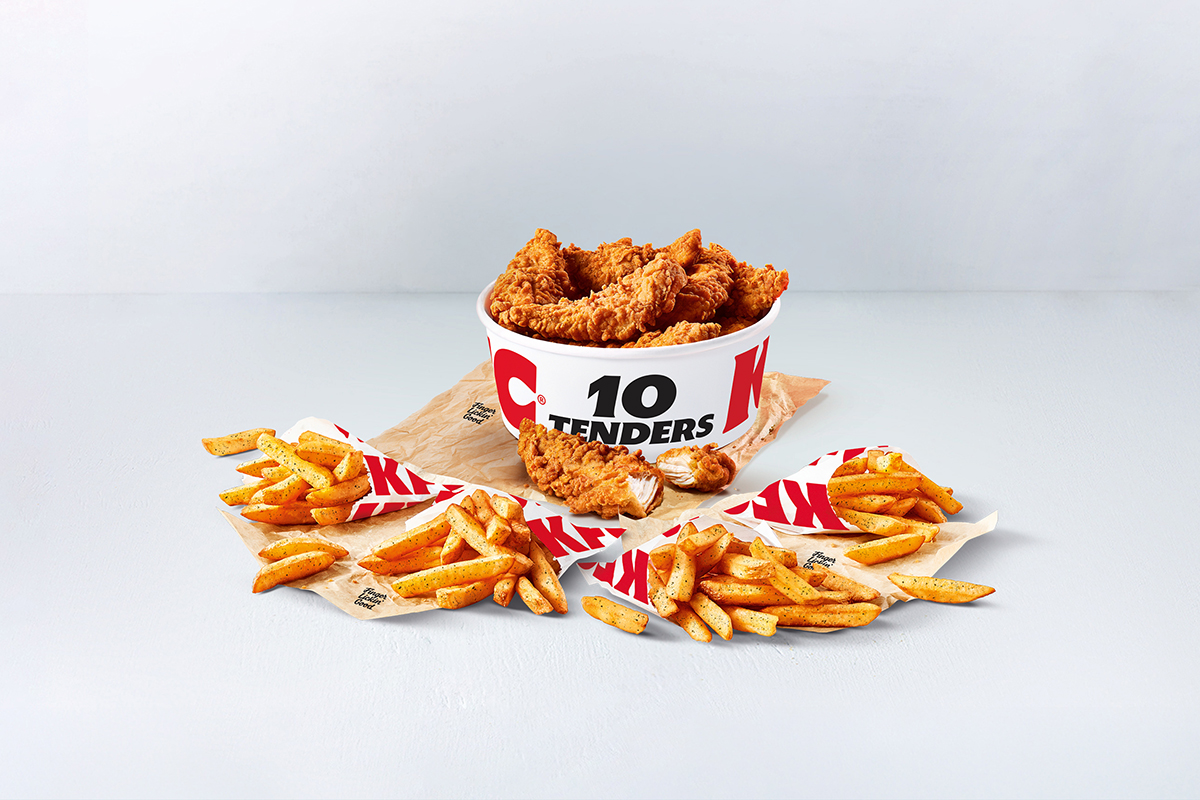 Tenders Bargain Bucket: 10pc