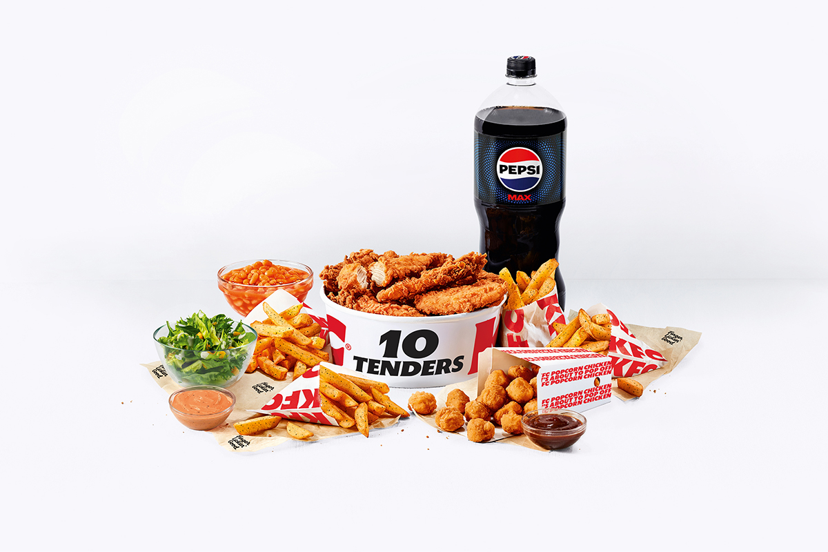 Tenders Dipping Feast: 10pc