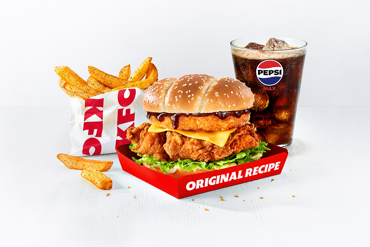 BBQ Fillet Tower Burger Meal