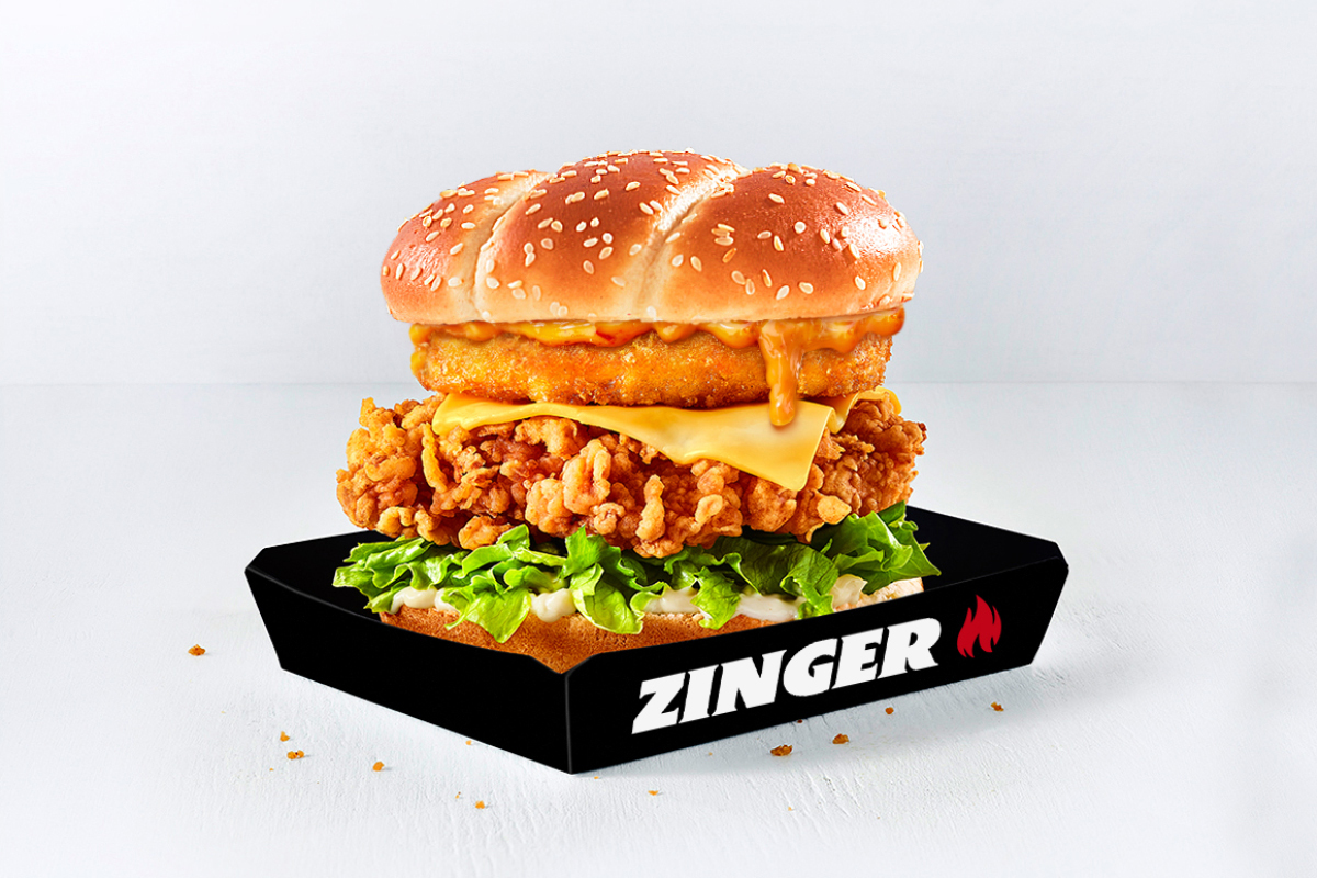 Zinger Supercharger Tower Burger