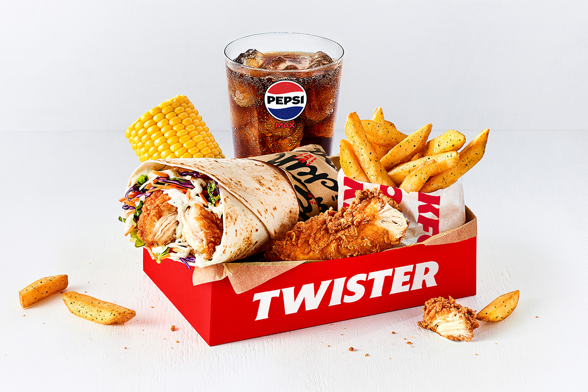 Twister Wrap Box Meal