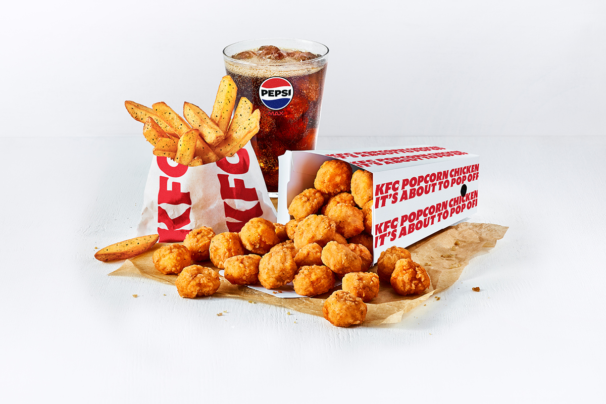 Large Popcorn Chicken Meal