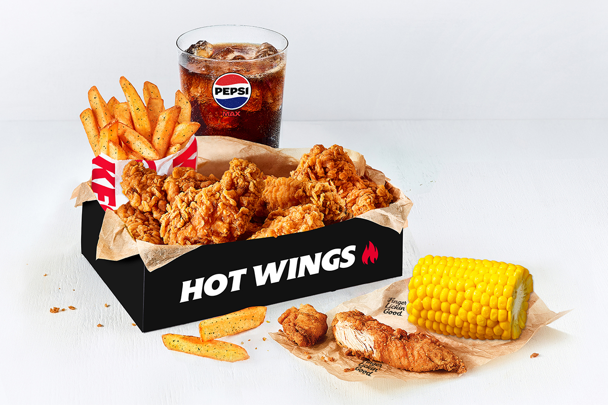 Hot Wings Box Meal