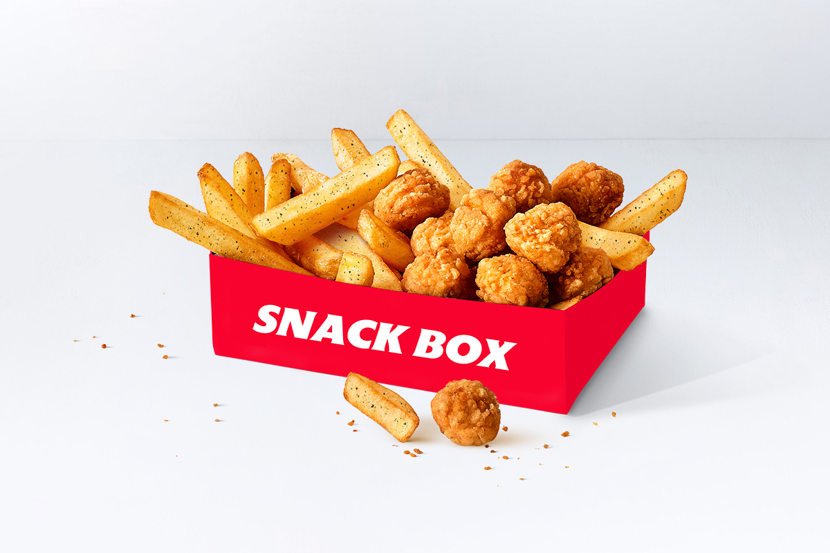 Popcorn Chicken Snack Box