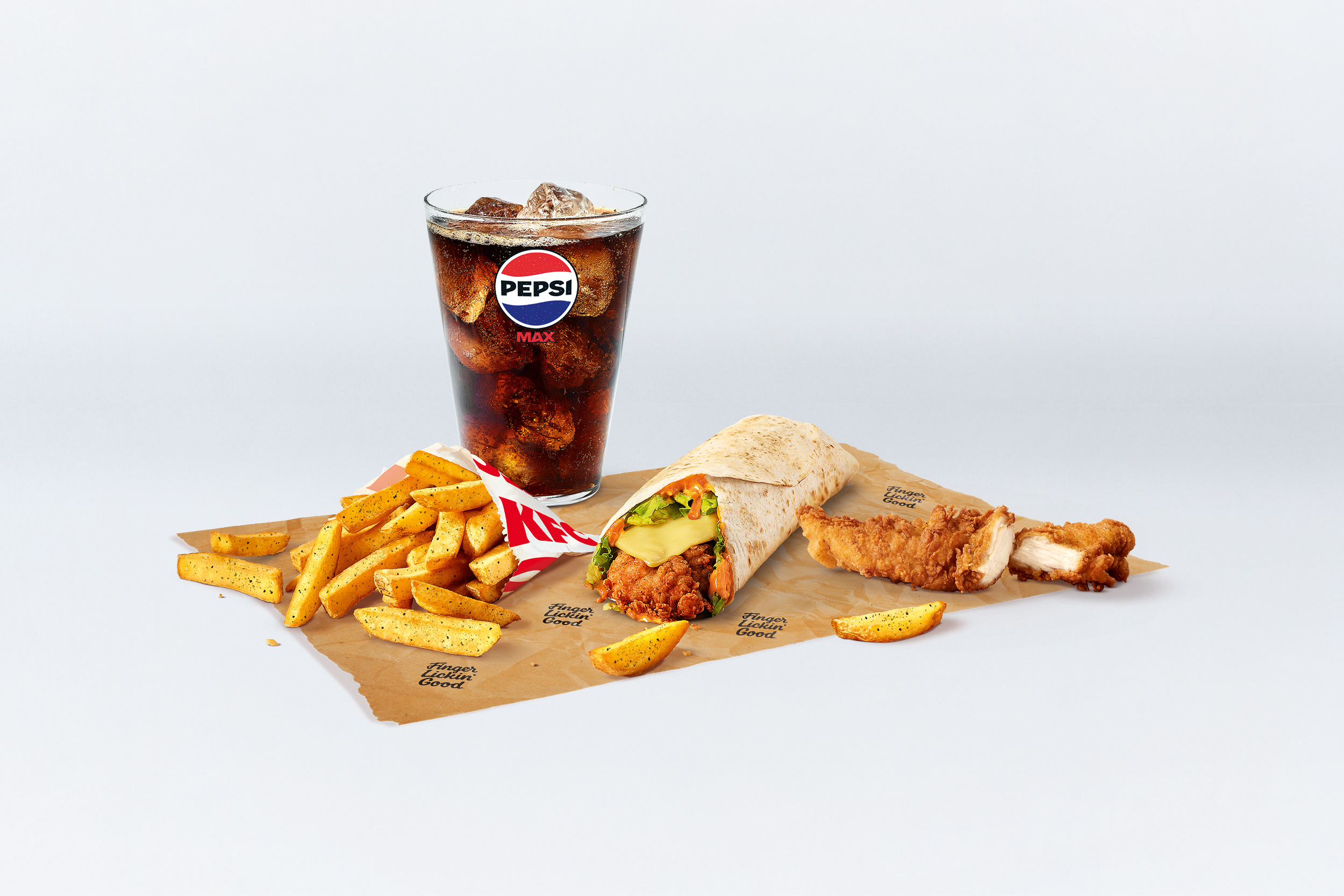 Flamin' Wrap Variety Meal