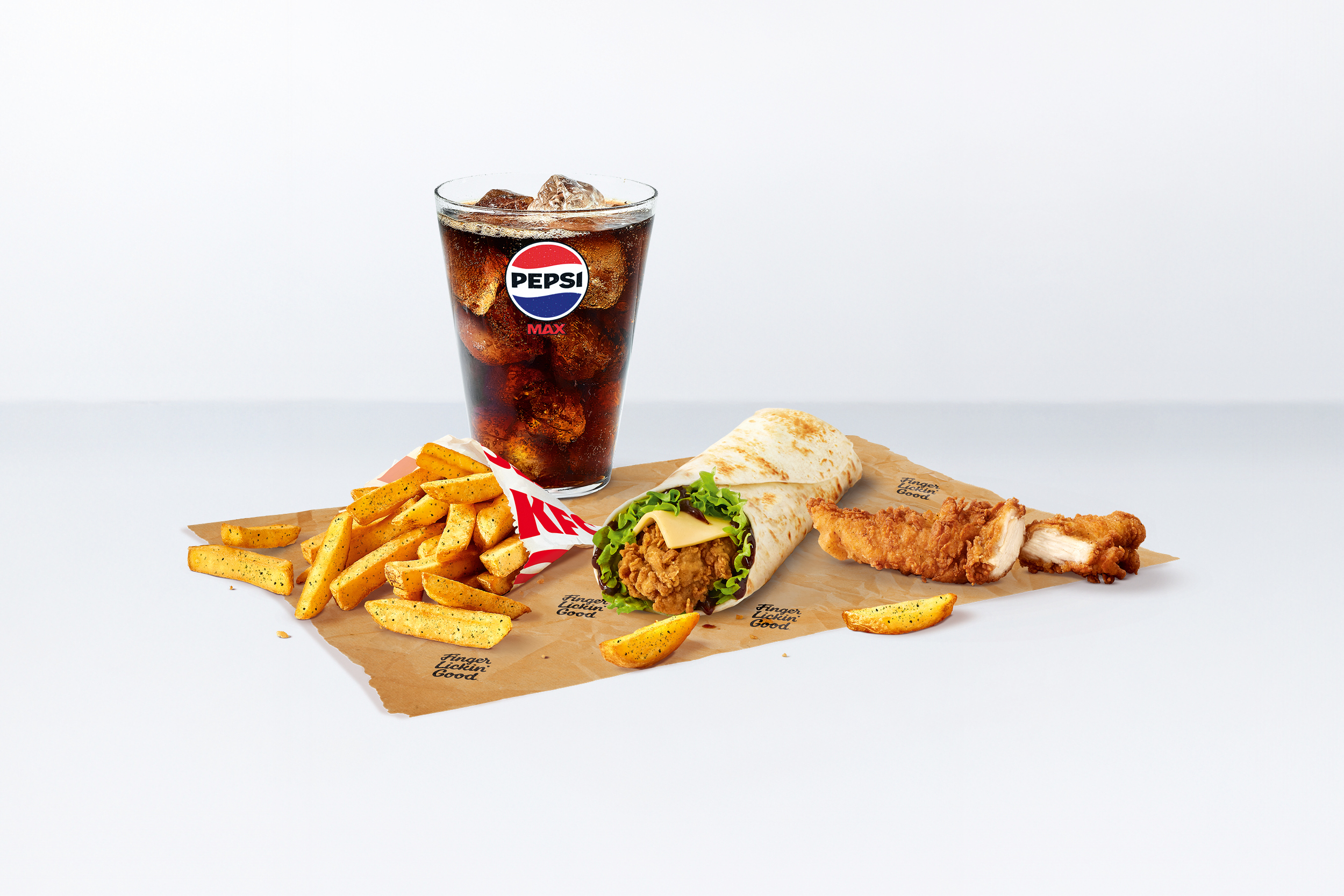BBQ Wrap Variety Meal