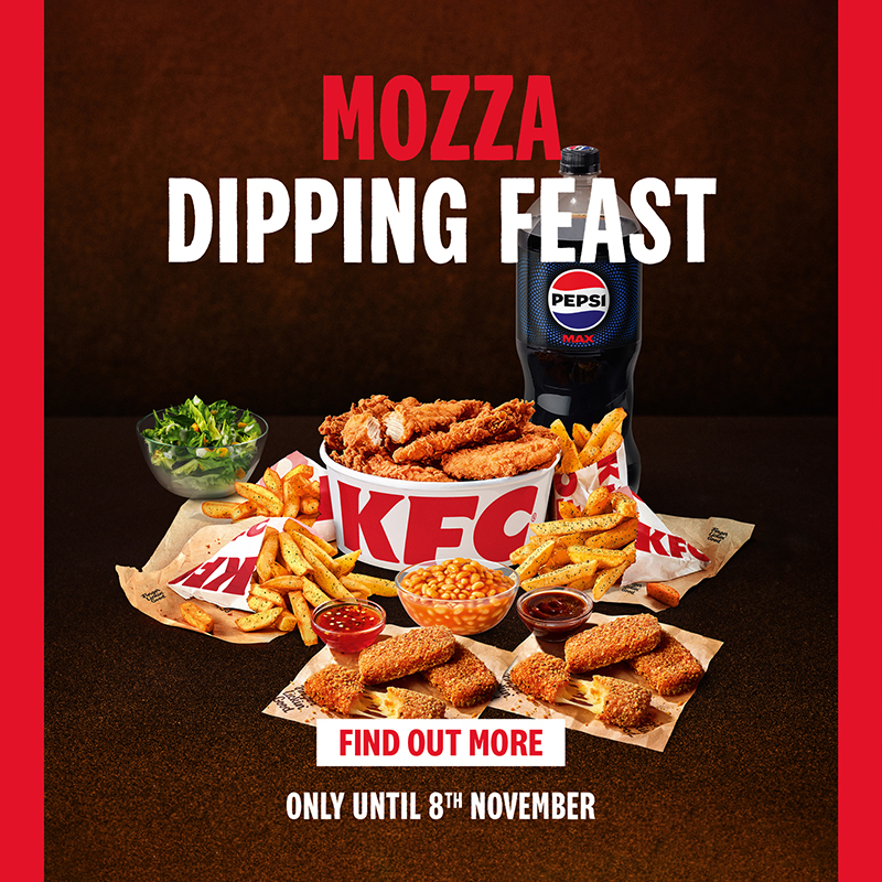 NEW KFC Mozzamelt Range – Limited Time Only | KFC